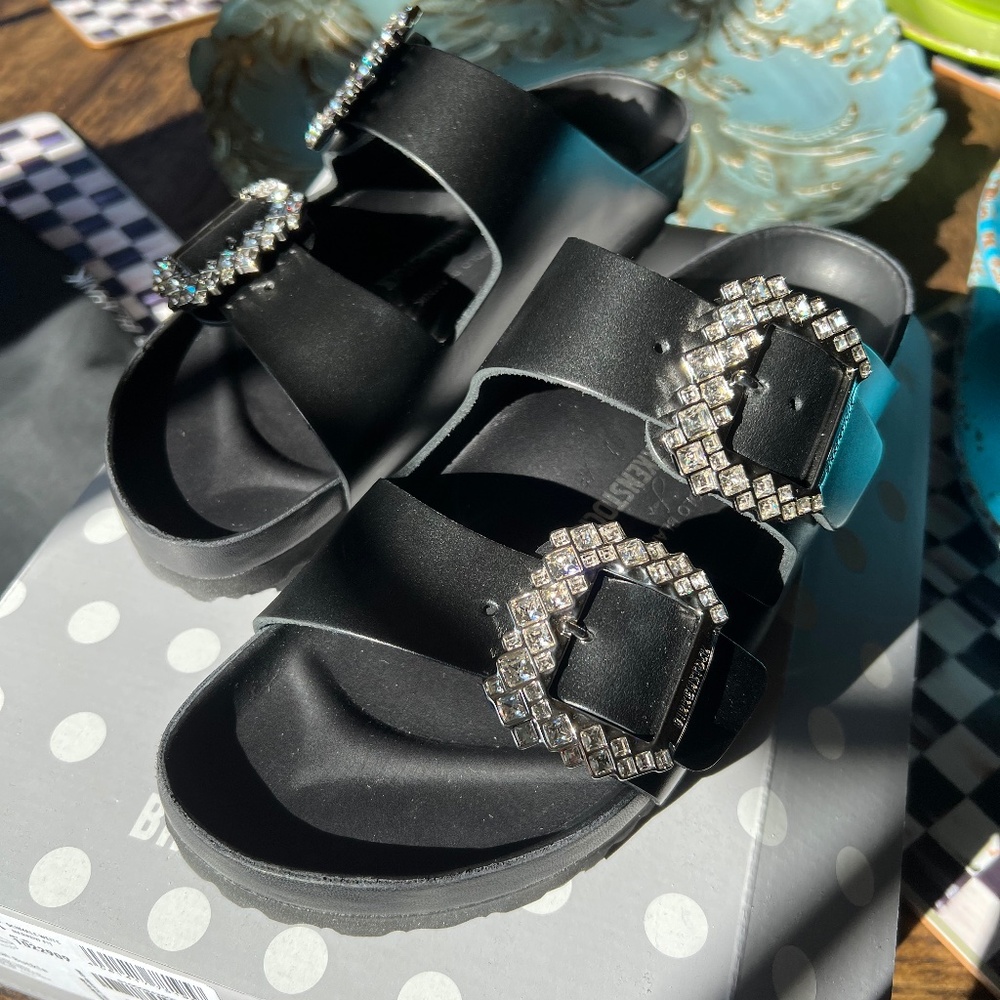 Manolo Blahnik x Birkenstock sandals